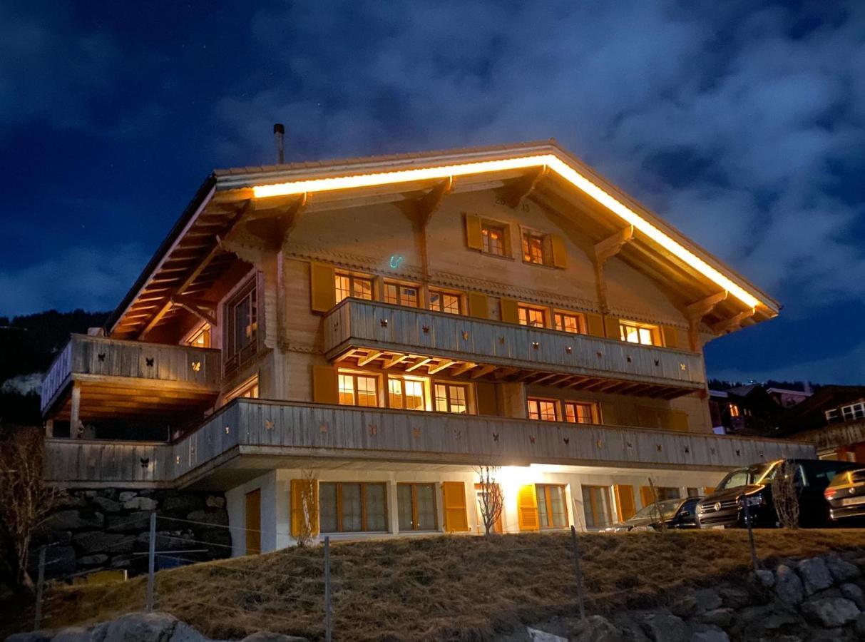 Chalet Butterfly Adelboden Dış mekan fotoğraf